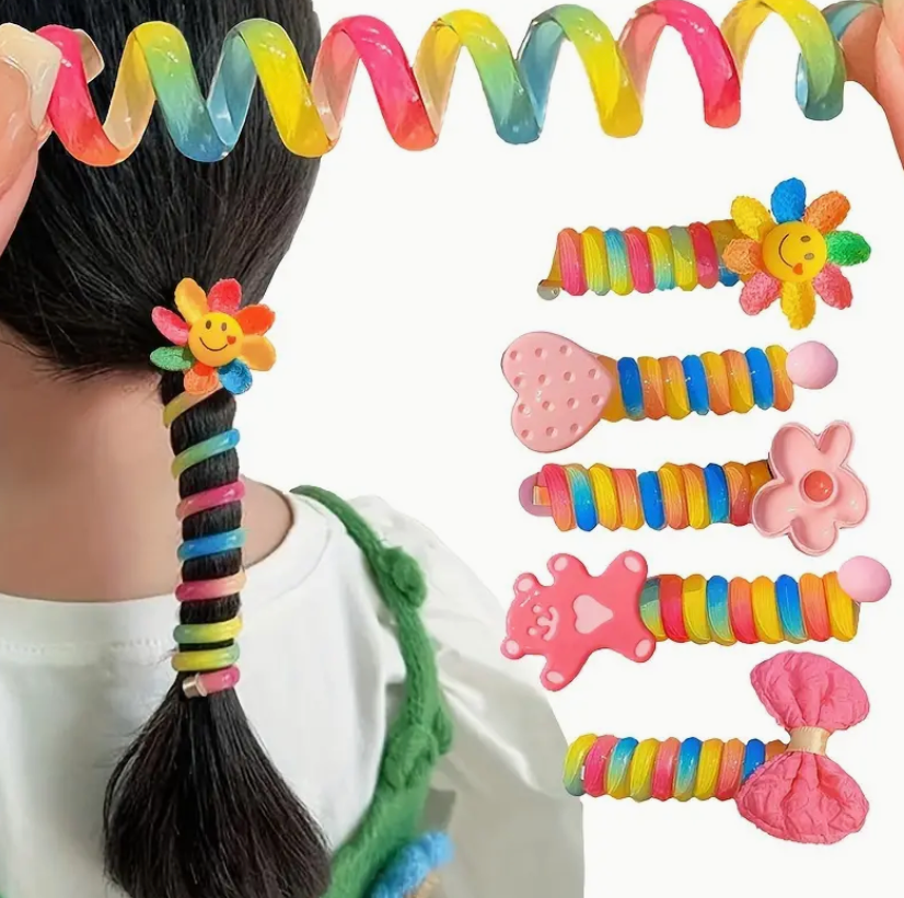 Colete Pack X5 Para El Cabello Niñas