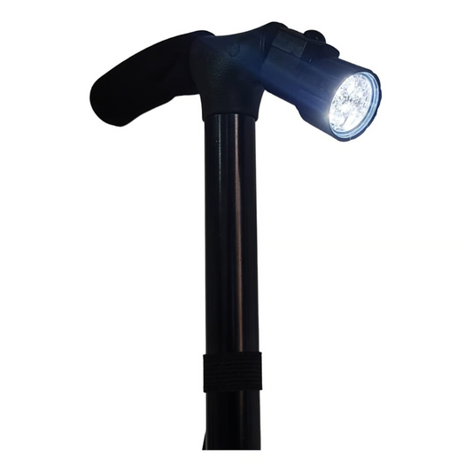 Baston Para Caminar Plegable Con Luz Led