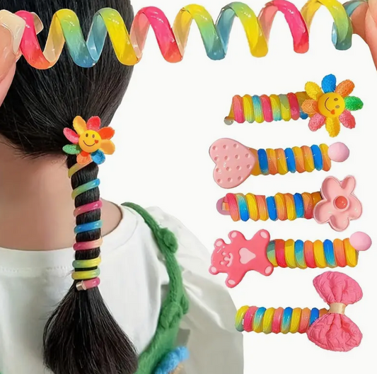 Colete Pack X5 Para El Cabello Niñas