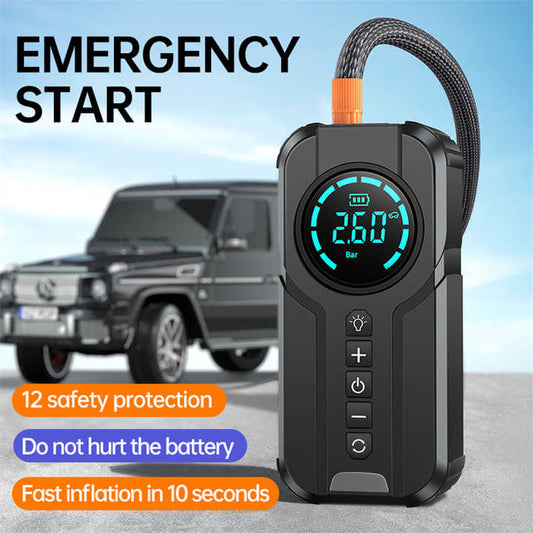 Equipo De Asistencia Para Carros 4 En 1
